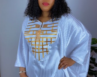 Seta ricamata, Boubou ricamato, Nigeria Bubu, abbigliamento Ankara per, Kaftan, Boubou tradizionale, Abito Boubou Nigeria, abito africano