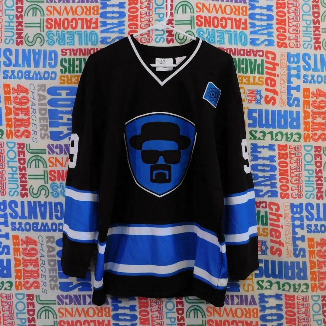 Breaking Bad Heisenberg Hockey Jersey Size S Small Black Etsy