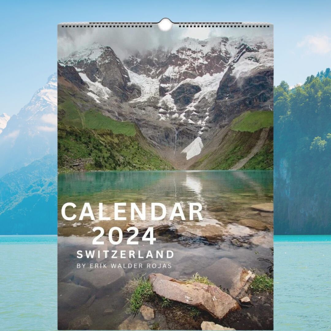 Calendar 2025 Switzerland Wall Calendars Magic Mountains A3 Etsy