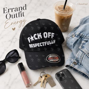 F Ck off Respectfully Hat - Etsy display picture 1