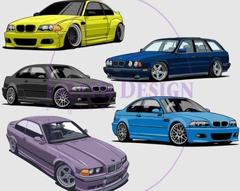 Bmw German Car Svg,  Vector, Bmw Car Design, Car Svg, Car Bundle, Car Design, Svg/Png/Eps/Dxf Instant Download, Svg Files