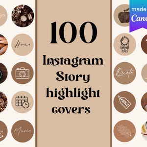 CUSTOM Minimalist Highlight Covers for Instagram, Ig Story Icons, Highlights Instagram, Blogger Ig Highlights, Instagram Story Covers