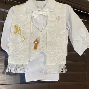 Traje de bautizo para niño/Bautismo/Traje de bautizo