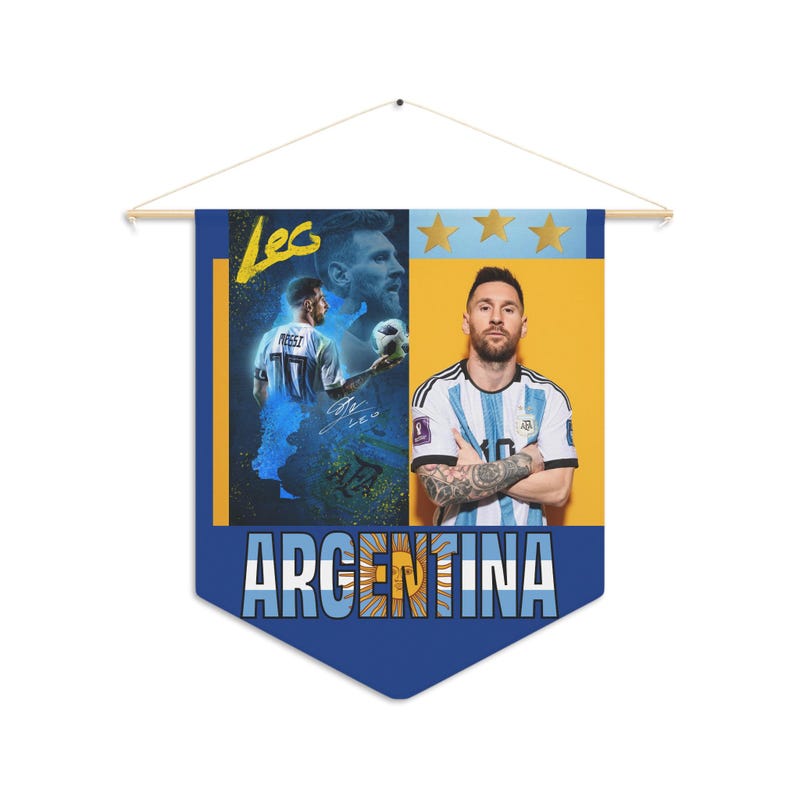 Messi Flags - Etsy