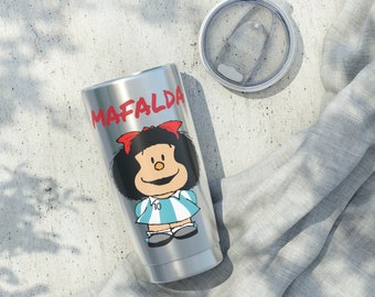 Vaso Mafalda Argentina vaso térmico 20oz