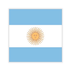 ARGENTINA FLAG Kiss-Cut Stickers