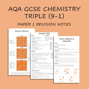 How To Revise For GCSE Chemistry (and get a 9)