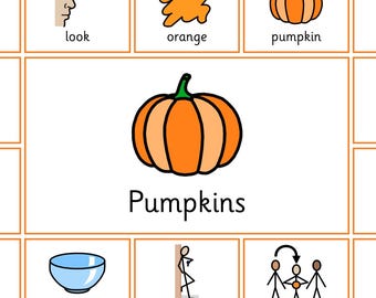 Pumpkins - Communication Board