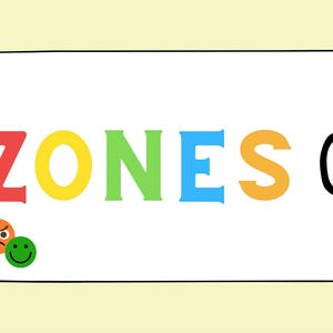 Zones of Regulation Display - Etsy UK