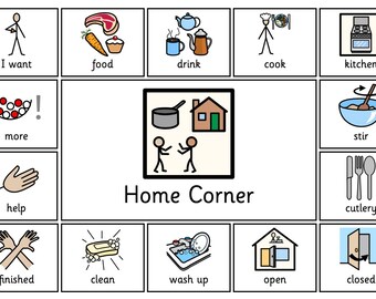 Home Corner Communication Board