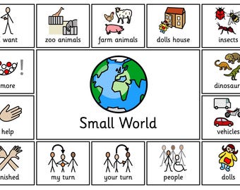 Small World Communication Board