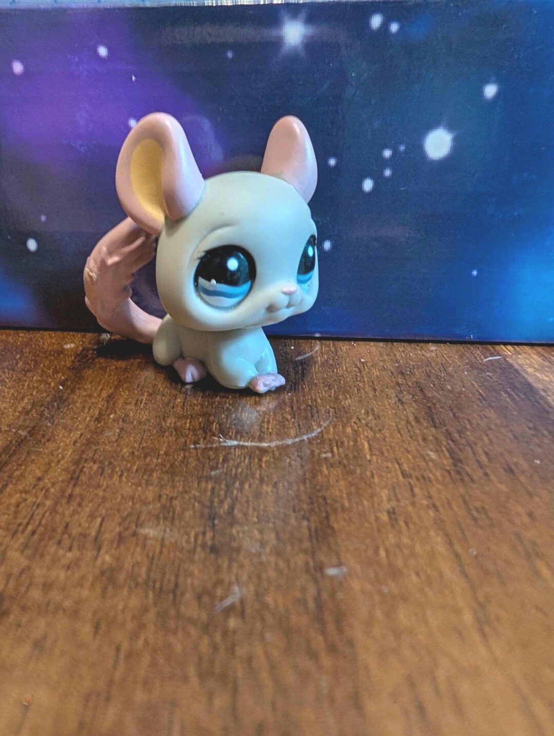 Figurine Littlest Pet Shop Chinchilla Hasbro #687 - Occasion, Animaux Sauvages