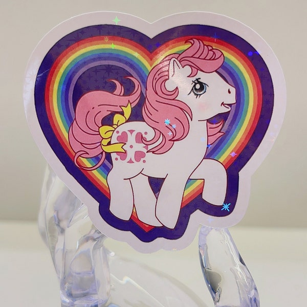 My Little Pony MLP G1 Holographic Sticker