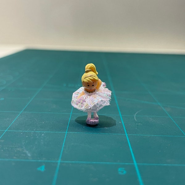 Vintage Polly Pocket White Tutu Skirt (reproduction)