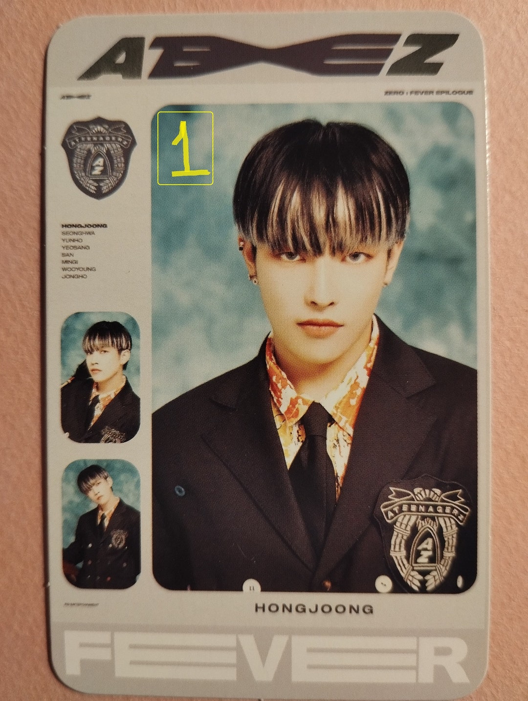 Photocard Au Choix ATEEZ Zero Fever Epilogue Photocard Preview - Etsy