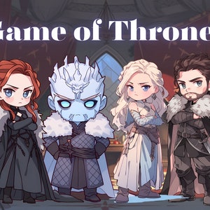 Fantasy World Clipart Game of Throne PNG Winter is Coming John Snow Dayneris Dragons Westeros Stark House Digital Download DIY Crafts
