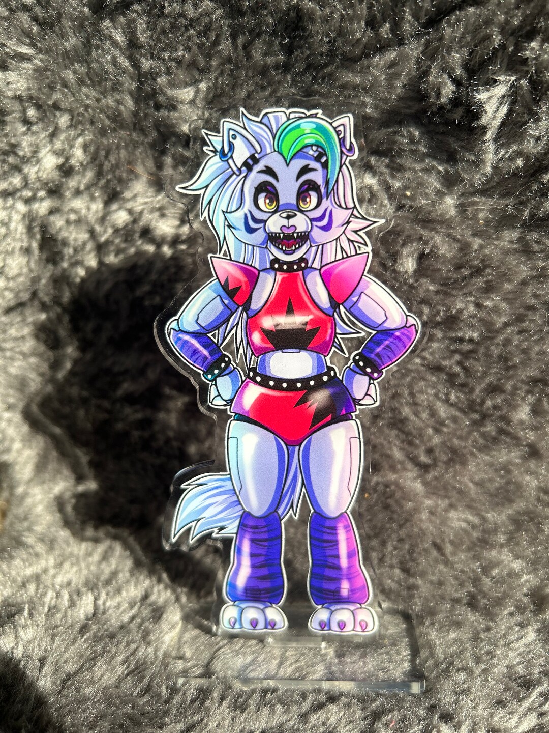 Acrylic Standee GLAMROCK FOXY [FNAF] - Etsy