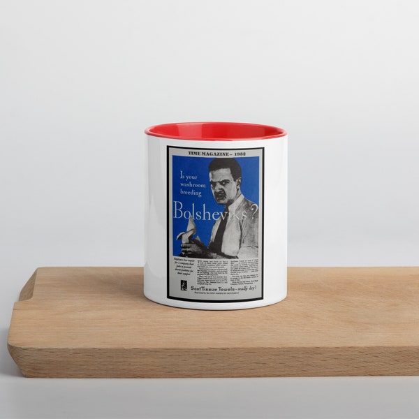 Is your washroom breeding Bolsheviks? | Mug with Color Inside