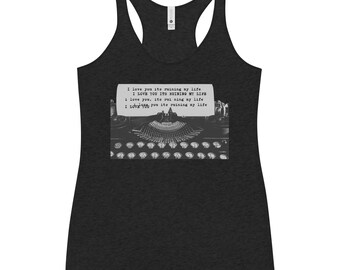 Te amo, está arruinando mi vida, TTPD Fortnight / Women's Racerback Tank