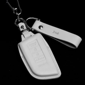 Customize Key Fob Leather Acura Key Fob Cover Case 2023 2022 Series 2 V2 Integra Mdx Rdx Tlx Ilx Rlx TSx Nsx CDX5 Protect Holder Accessories