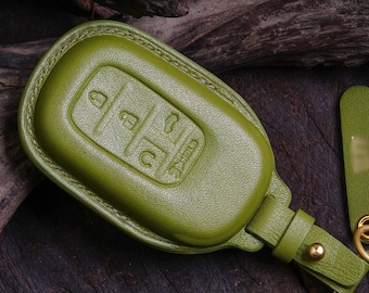 Honda 2022-2024 Leather Key Fob Cover, Suitable for Civic, Accord, Vezel, CRV, HRV, Pilot Trailsport Keychain & Remote Protector Accessory