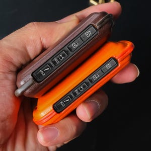 Premium Handcrafted Leather Mazda Key Cases for CX-5 CX-9, Mazda 3 6, CX-30, MX5 - Stylish Custom Key Covers and Keychains Gift For Him Her