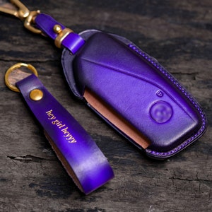 Custom Key Fob Covers for BMW 3, 5, X5, X6, M3, Z4, E Series - Handcrafted Leather Key Cases, BMW Keychains BMW Protector Gift Ideas for Him