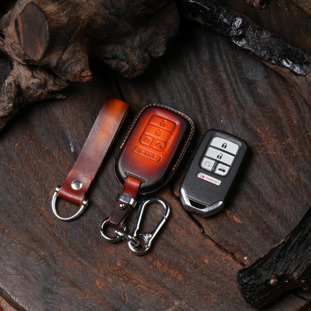 3/4/5/6 Buttons Leather Key Case Cover for Dodgee Longhorn Ramm 1500 Pickup 2019 2020 2021 2022 2023 Ramm 2500 3500 4500 5500 Trx Pickup - Ireland