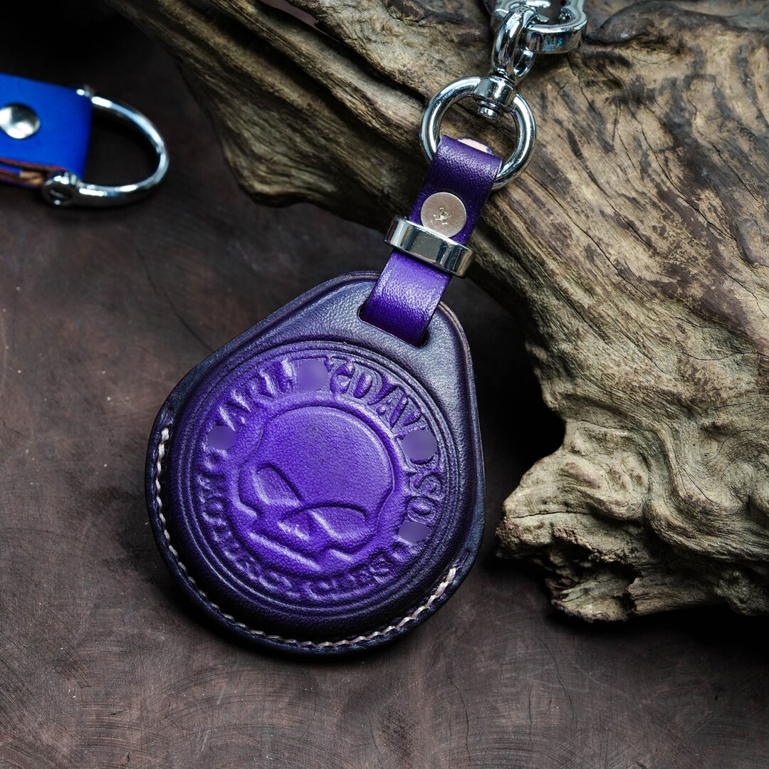 Harley Davidson Key Fobharley Davidson Logo Stamp Harley Etsy