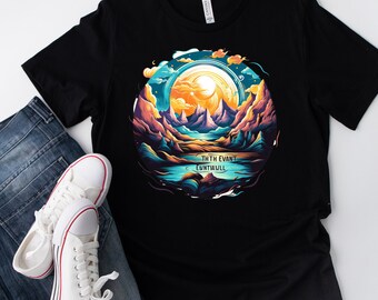 Motivational Design Number 2 With an Artistic Twist    T Shirt Men/Women