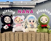 座っているナナ（アニメ）ぬいぐるみ - Etsy 日本