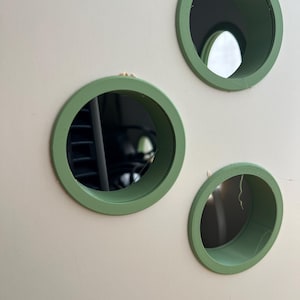 Rings, squares, triangles - brims for covering holes in furniture. No more breaking cables on the sharp cuts.