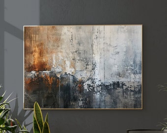 Abstract Industrial Wall Art | Nordic Color Palette (Digital Download)
