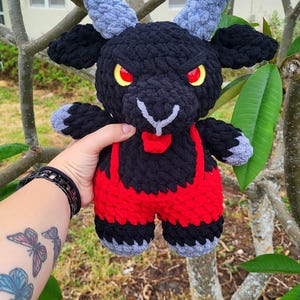 Handmade Crochet Krampus
