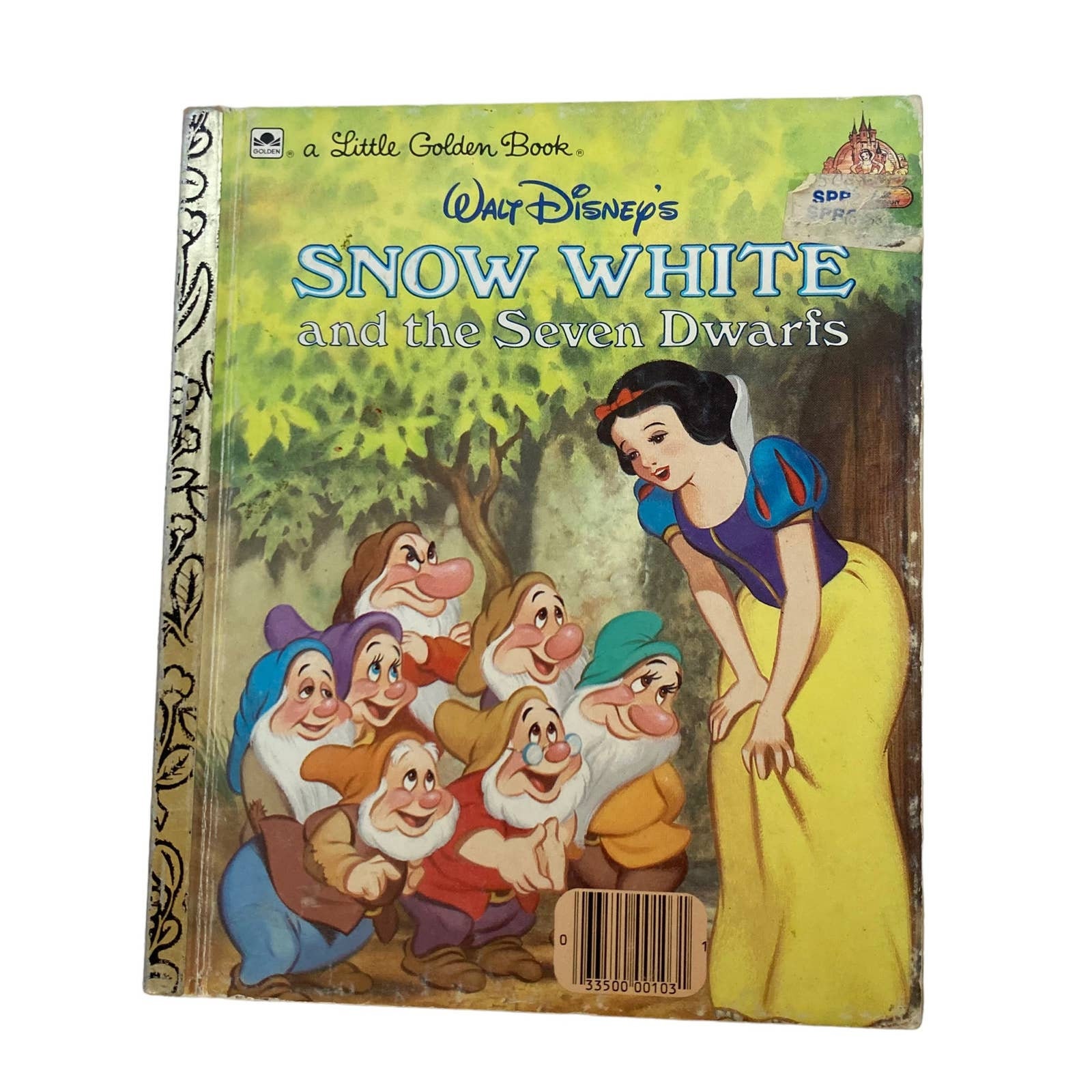 Vintage Little Golden Book Walt Disney's Snow White and the Seven ...