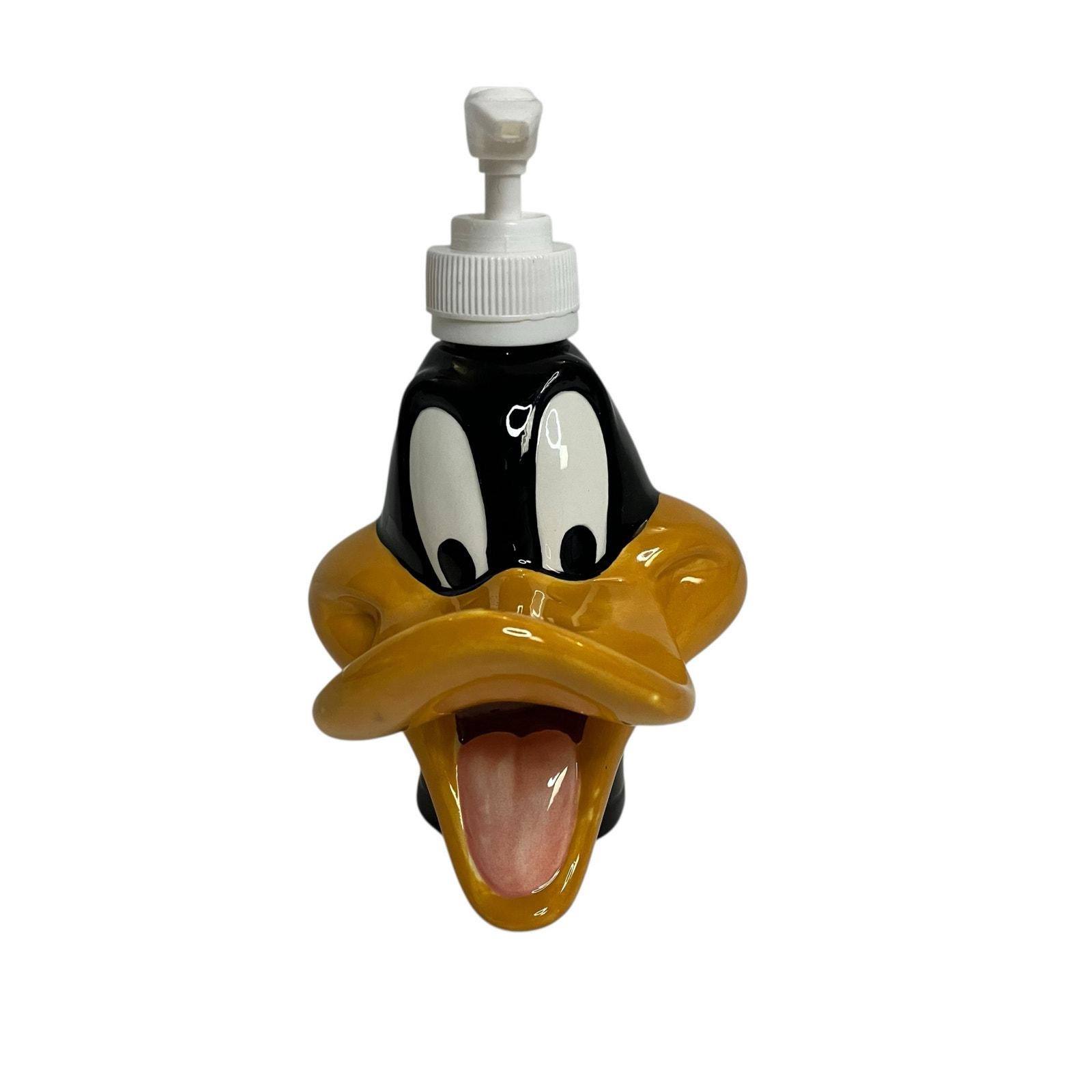 Vintage 1990's Looney Tunes Daffy Duck Bathroom Soap Dispenser - Etsy