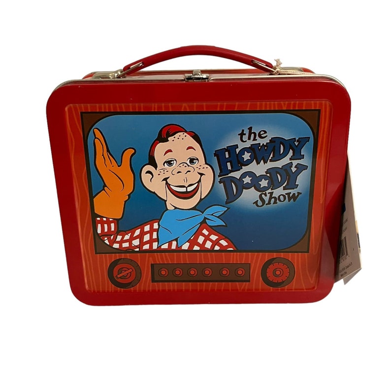 Vintage 1998 Hallmark School Days 1950's Howdy Doody Lunch Box - Etsy