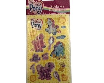 Vintage Sandylion My Little Pony Sticker Sheets Sealed