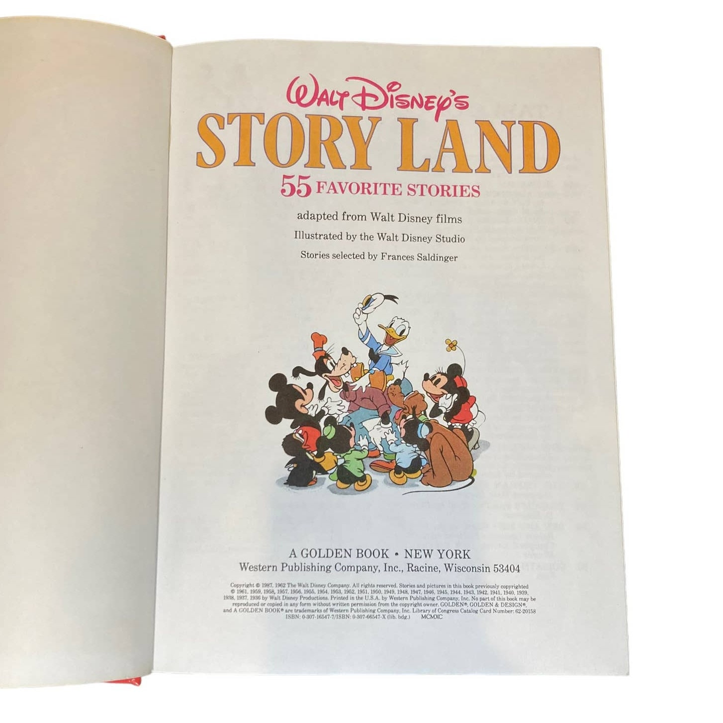 Vintage 1987 A Golden Book Walt Disney's Story Land Book - Etsy