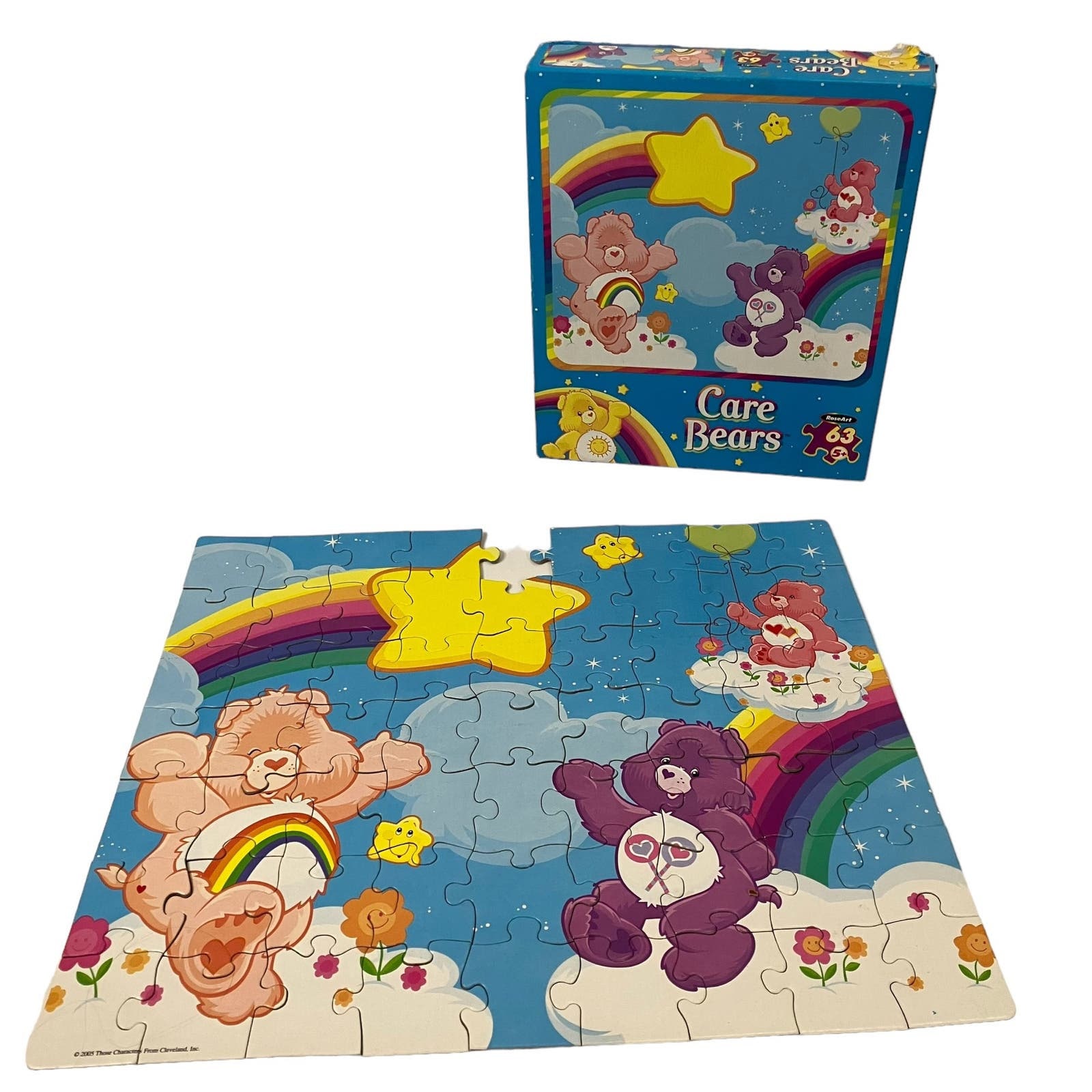 Vintage 2005 Care Bears 63 Piece Jigsaw Puzzle - Etsy