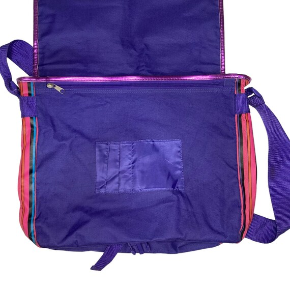 Vintage Y2K Bratz Purple Messenger Bag - image 5
