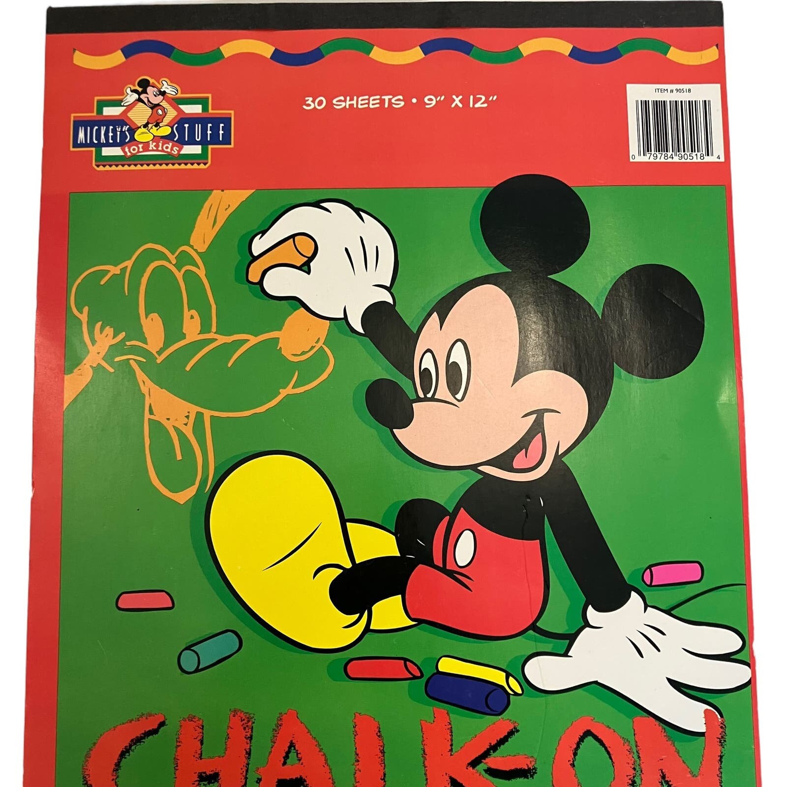 Vintage 90's Disney Mickey's Stuff Chalk-on Tablet - Etsy