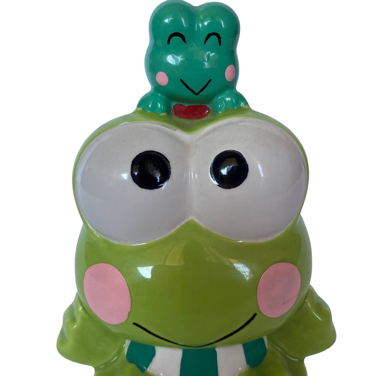 Vintage 90's Sanrio Keroppi Ceramic Coin Bank - Etsy