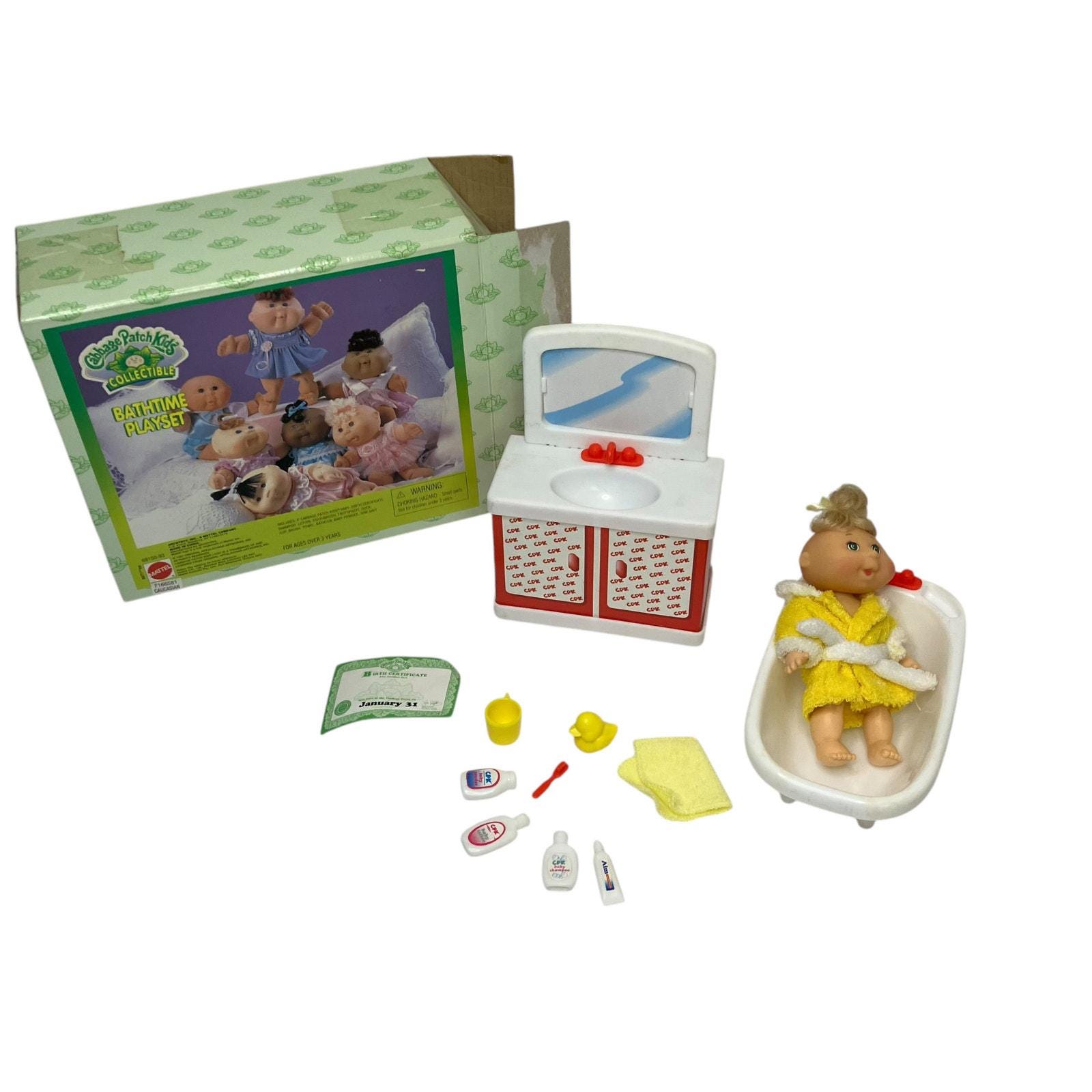Vintage CABBAGE PATCH KIDS: BEDTIME FUN PLAYSET (MATTEL 1998