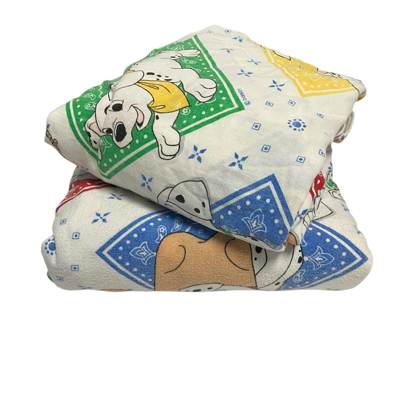 Vintage 90's Disney 101 Dalmatians Western Print Twin Sheet Set - Etsy