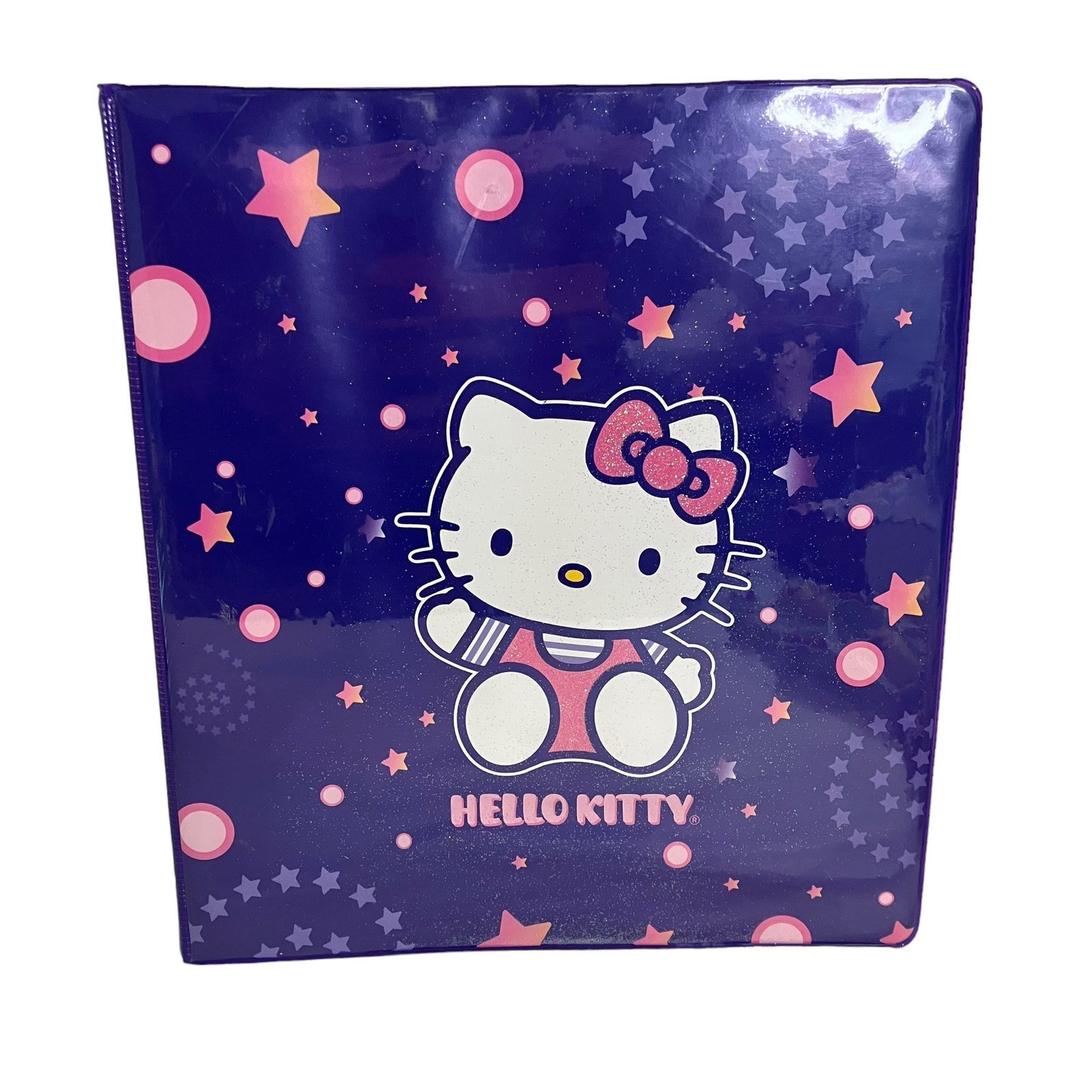 Vintage Sanrio 2001 Hello Kitty Blue Angel Memo Pad - Sealed