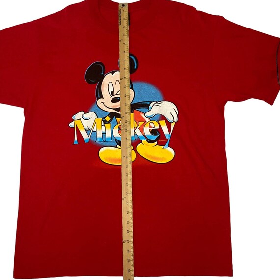特大・希少 50's U.S.A vintage Mickey ミッキーマウス Vintage Disney Red Mickey Mouse Men's T-shirt Size XL - Etsy