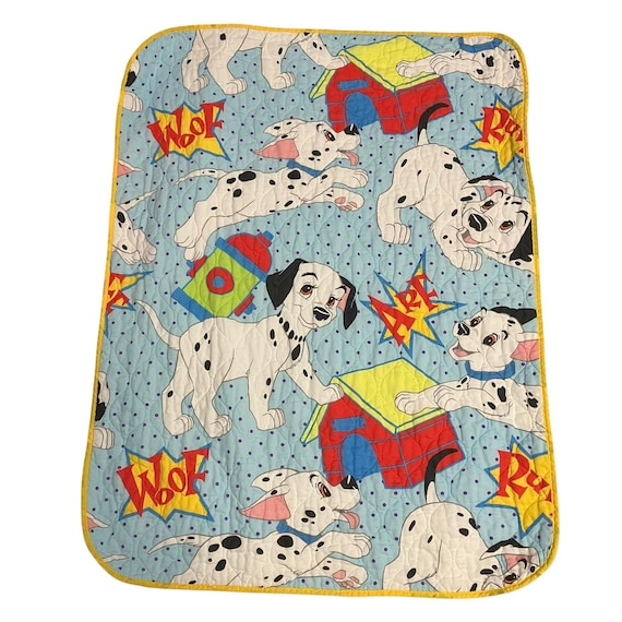 Vintage 90's Disney 101 Dalmatians Toddler Blanket - Etsy