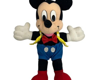 Vintage Mattel Disney Mickey Mouse Plush Toy