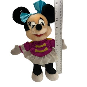 Vintage 1980's Disney Minnie Mouse Circus Plush immagine 7